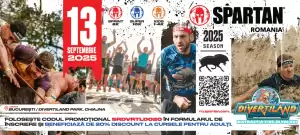 Spartan Race la Divertiland pe 13 septembrie 2025